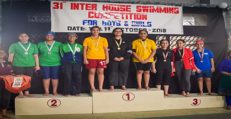 Abu Dhabi Indian School Inter House Swimming