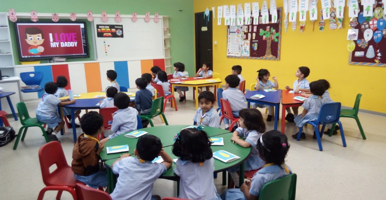 Global Indian International School, Abu Dhabi Kids Classroom